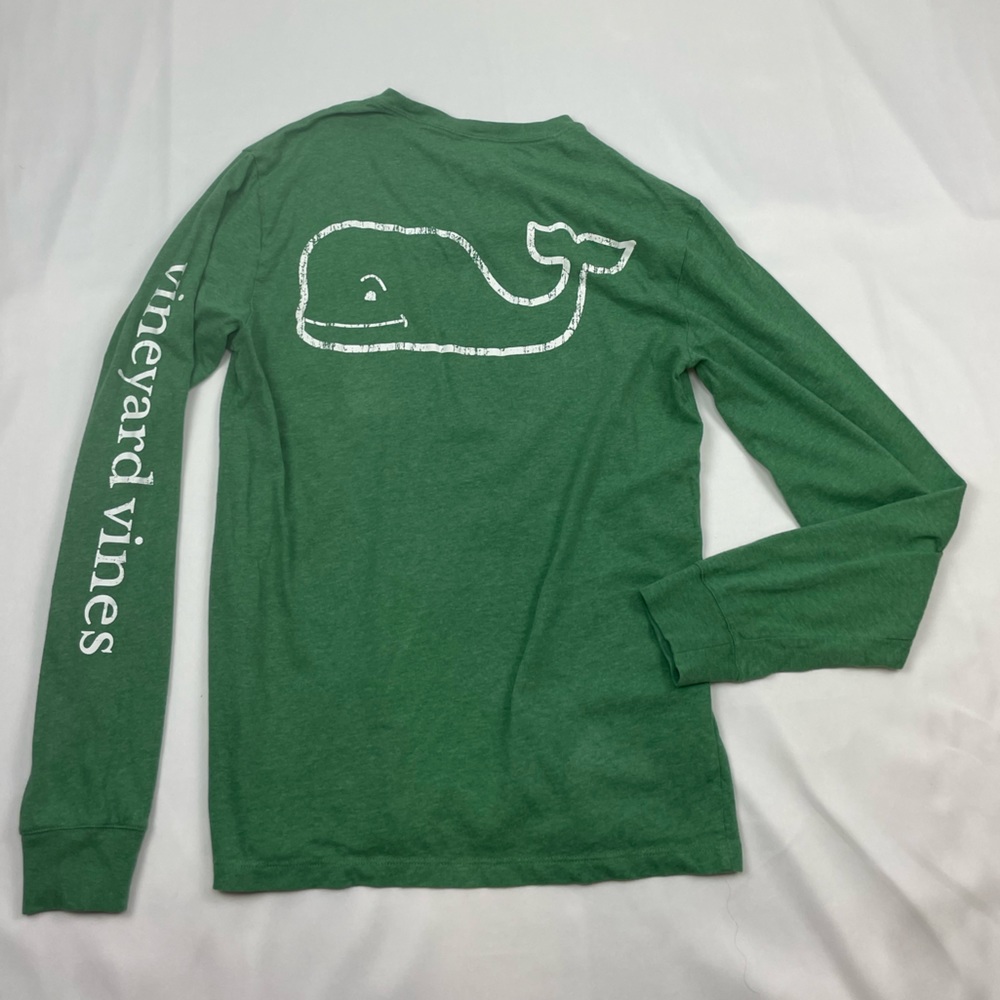 Vineyard Vines Green Long Sleeve T-Shirt